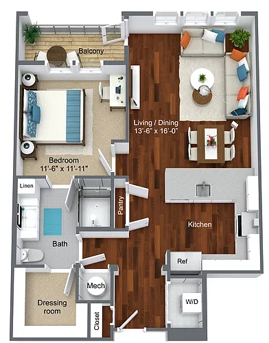 Floor plan Malvern