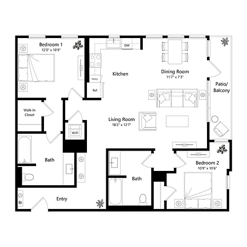 Floor plan C2