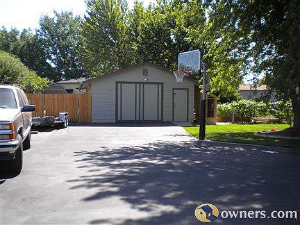 24x36 shop and large paved parking area