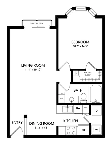Floor plan A-A3S