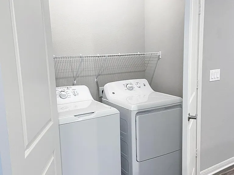 In unit laundry