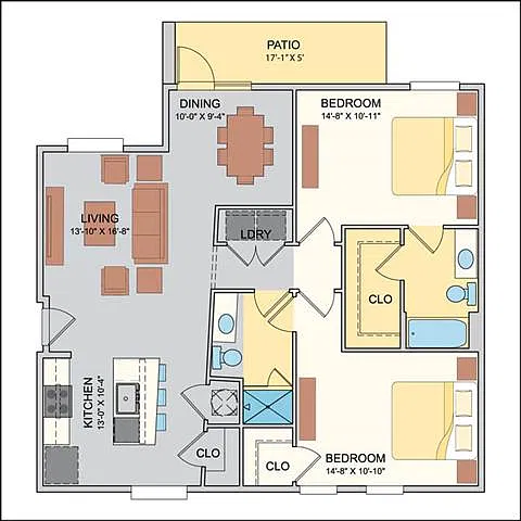 Floor plan Cobalt 22C