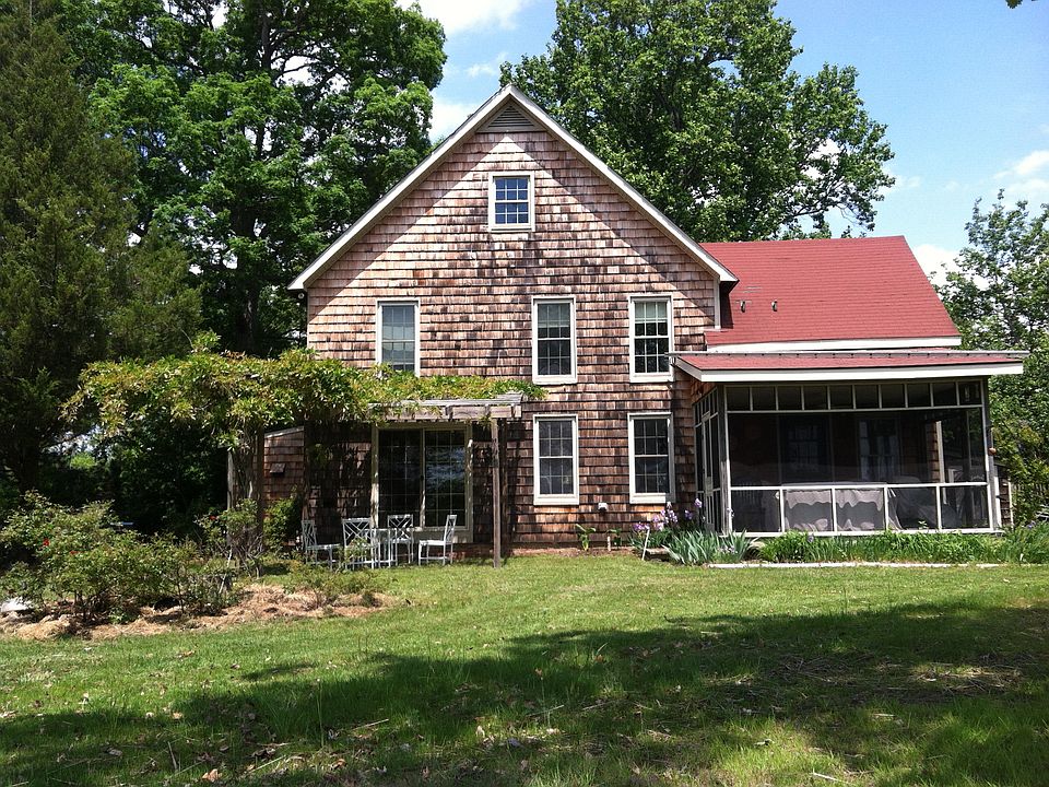 Riverside view of home