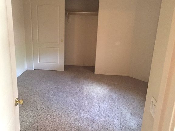 Bedroom with large closet