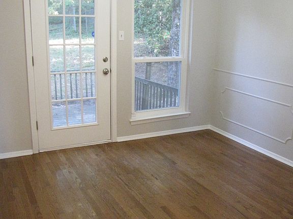 Back door leads to deck