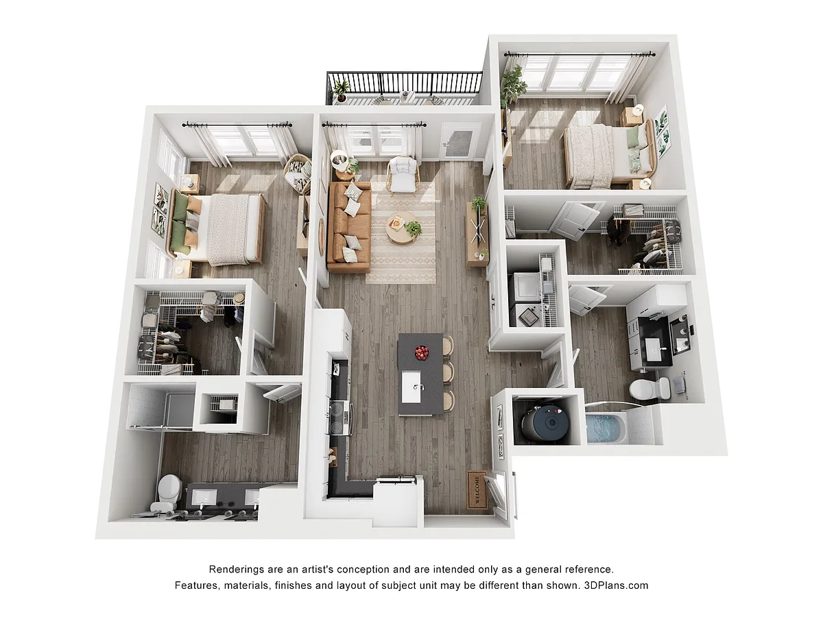 Floor plan B1