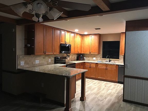 Newly remodeled kitchen