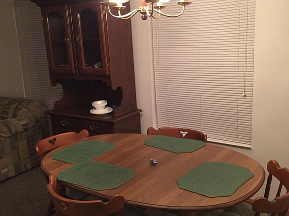 Furnished Dining Room