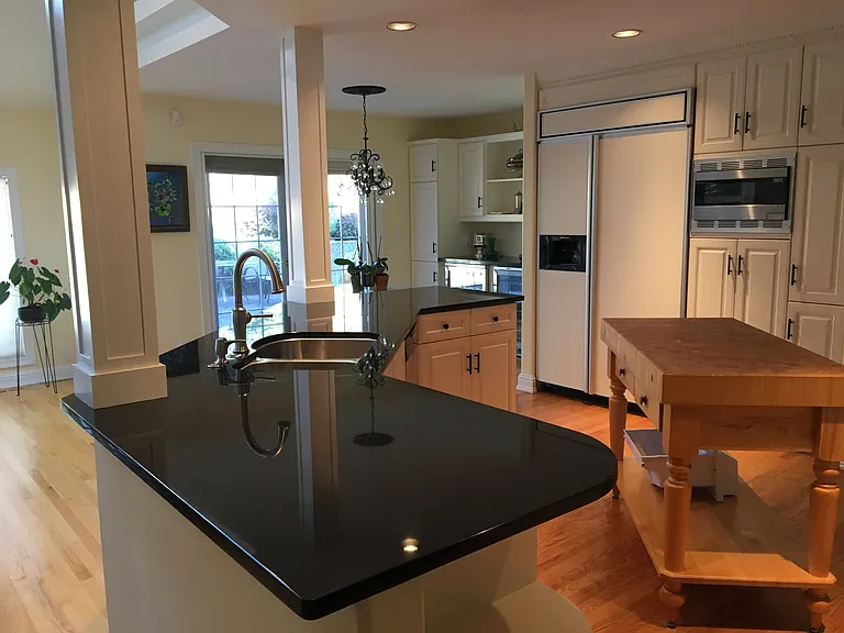 Kitchen & breakfast nook. Microwave & fridge have been changed Aug 2023. Boos Butcher block island. Will update photos shortly.