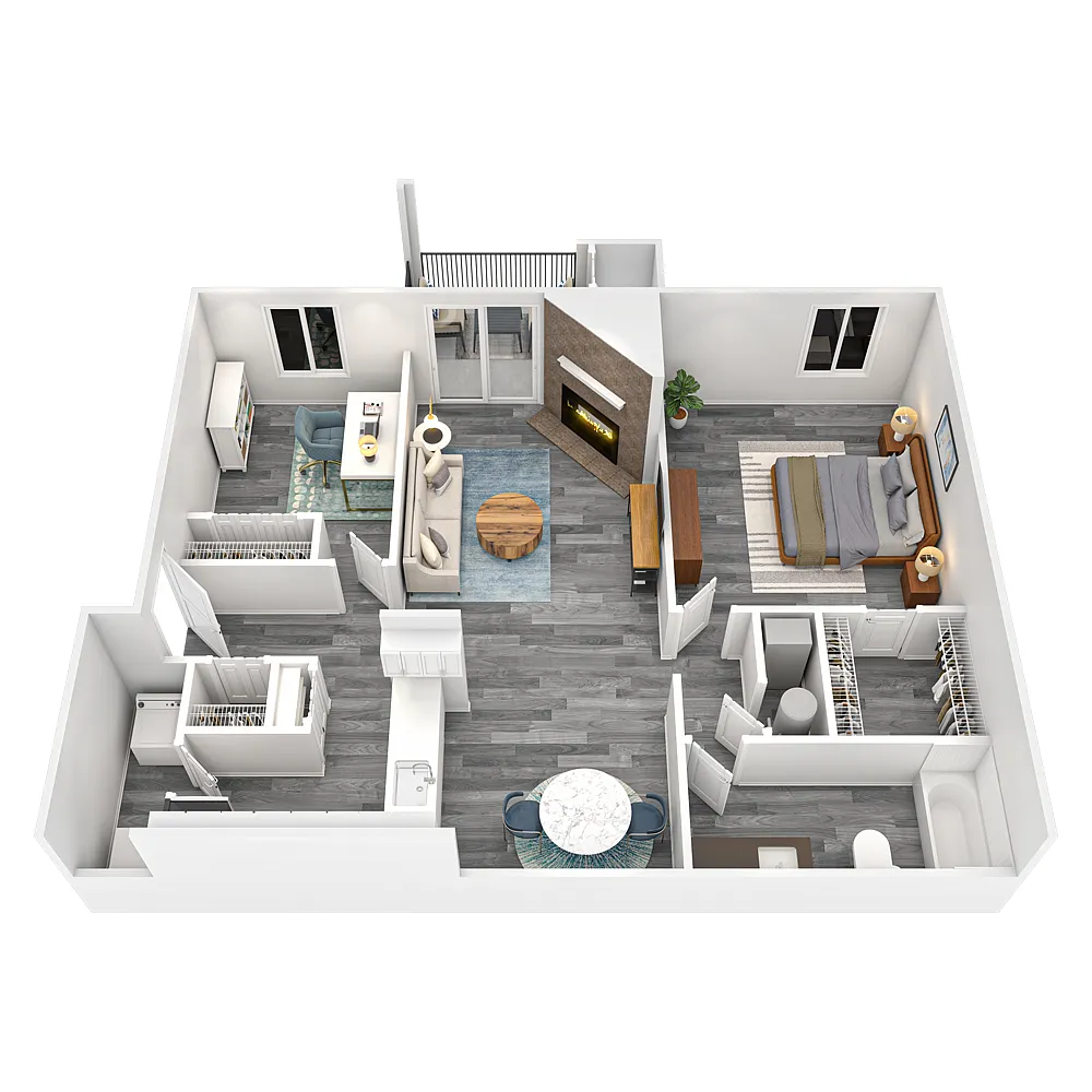 Floor plan Serenity