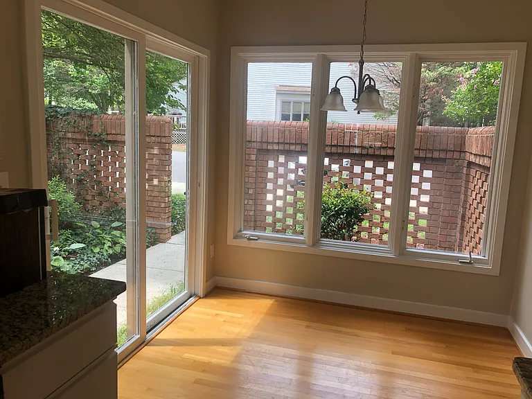 Breakfast nook.