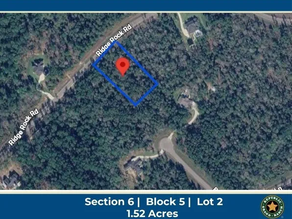 15820 Ridge Rock Rd Lot 2, Willis, TX 77378