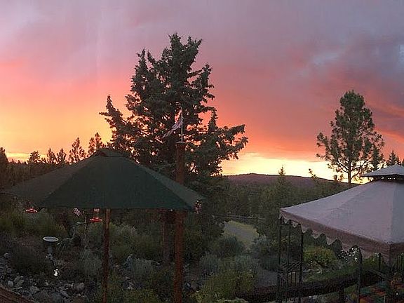 Beautiful sunsets from back