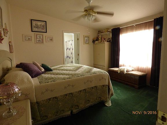 Master bedroom and bath.