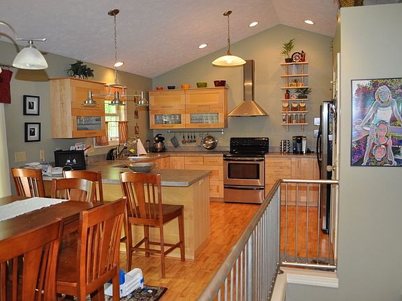 Kitchen and dining area