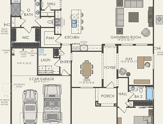 First Floor 2 br 2 ba