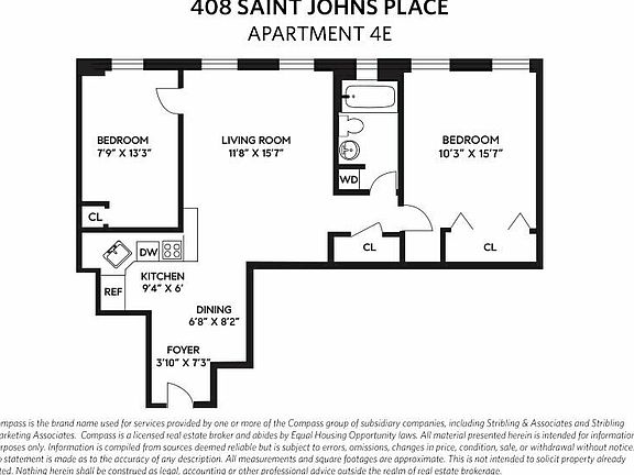 4th image of 408 Saint Johns Pl APT 4E