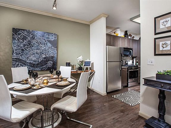 Flexible floorplans can be transformed day-to-evening from your home office into your dining room