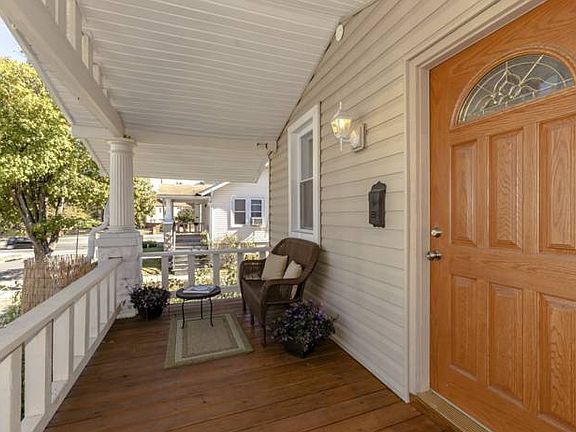 Welcoming front porch