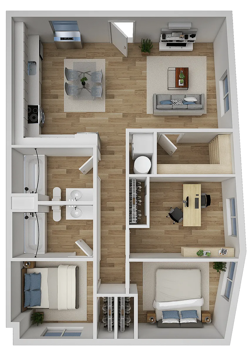 Floor plan 3X2