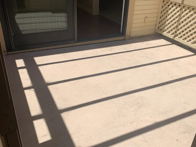 Patio deck next of Dining room