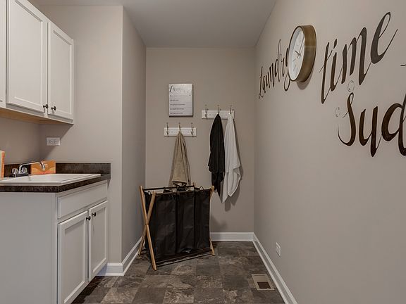 Spacious laundry room