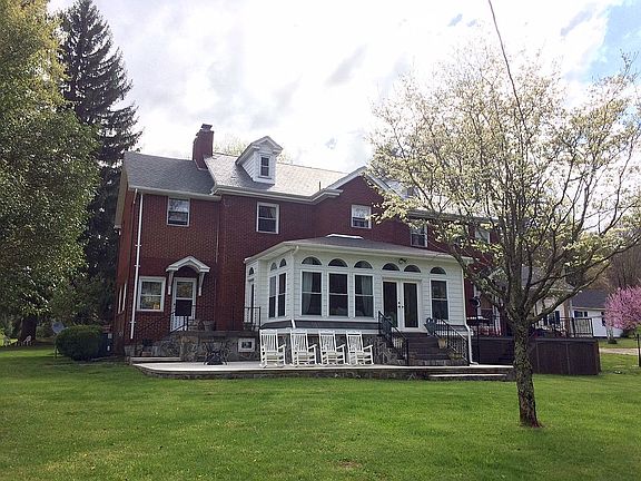 Back of main house. 