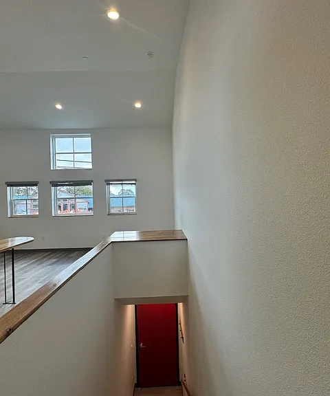 another view of top of stairs