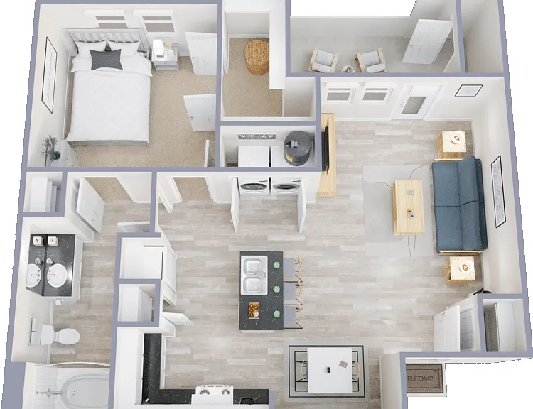 A2 Floorplan Diagram
