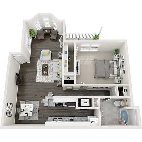 Floor plan Valmont