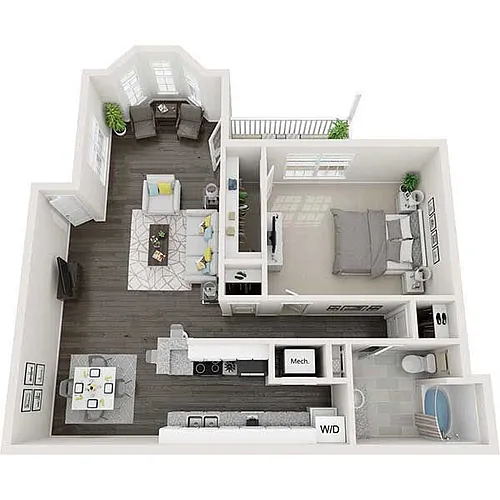 Floor plan Valmont