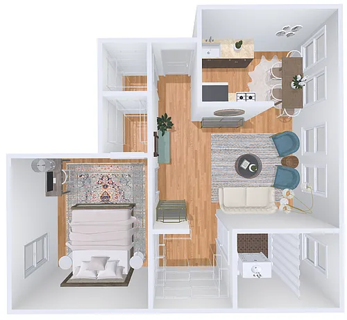 Floor plan studio 1