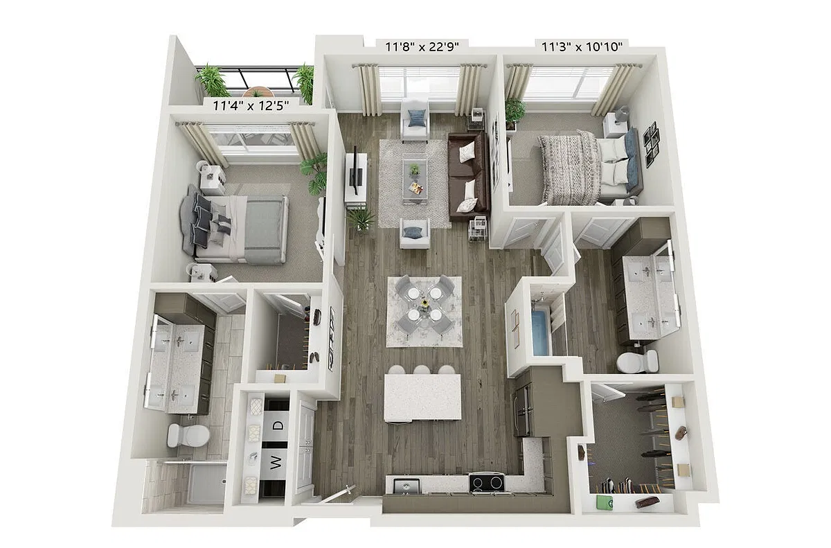 Floor plan B5E