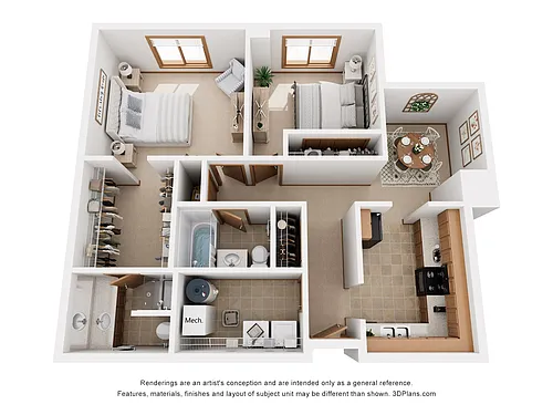 Floor plan Lyon