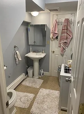 1/2 bath lower level