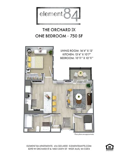Floor plan Orchard 9