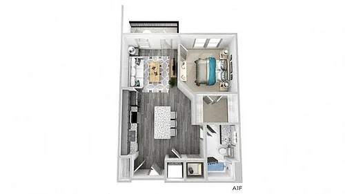 Floor plan A1 - Workforce Housing