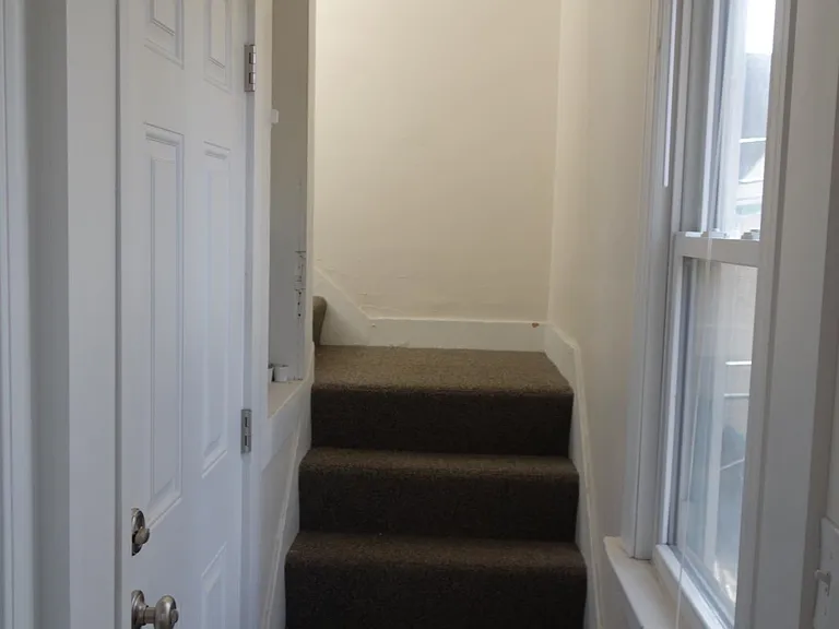 Stairs to third floor