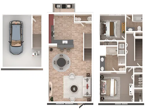 Floor plan TH5