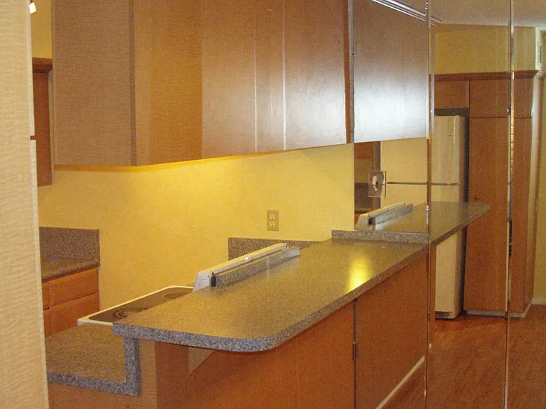 Kitchen counter area