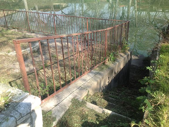 Steps Lead to the Water
