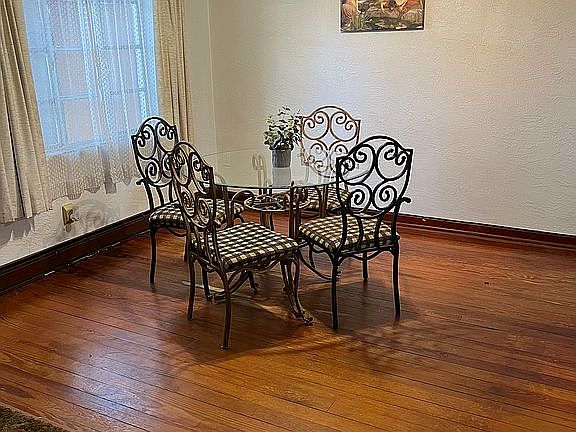 Original hardwood floors. 