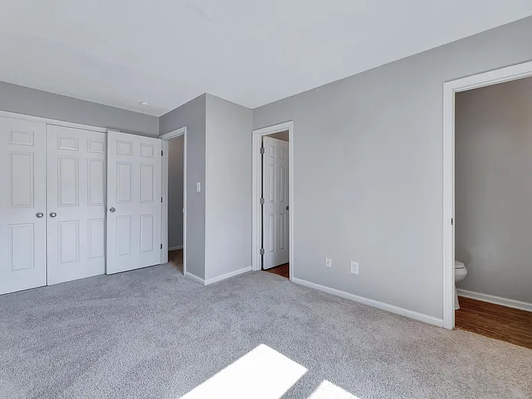 Each bedroom has its own private en-suite toilet
