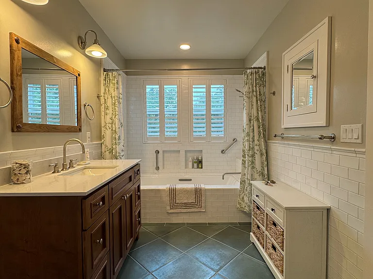Jack and Jill bathroom