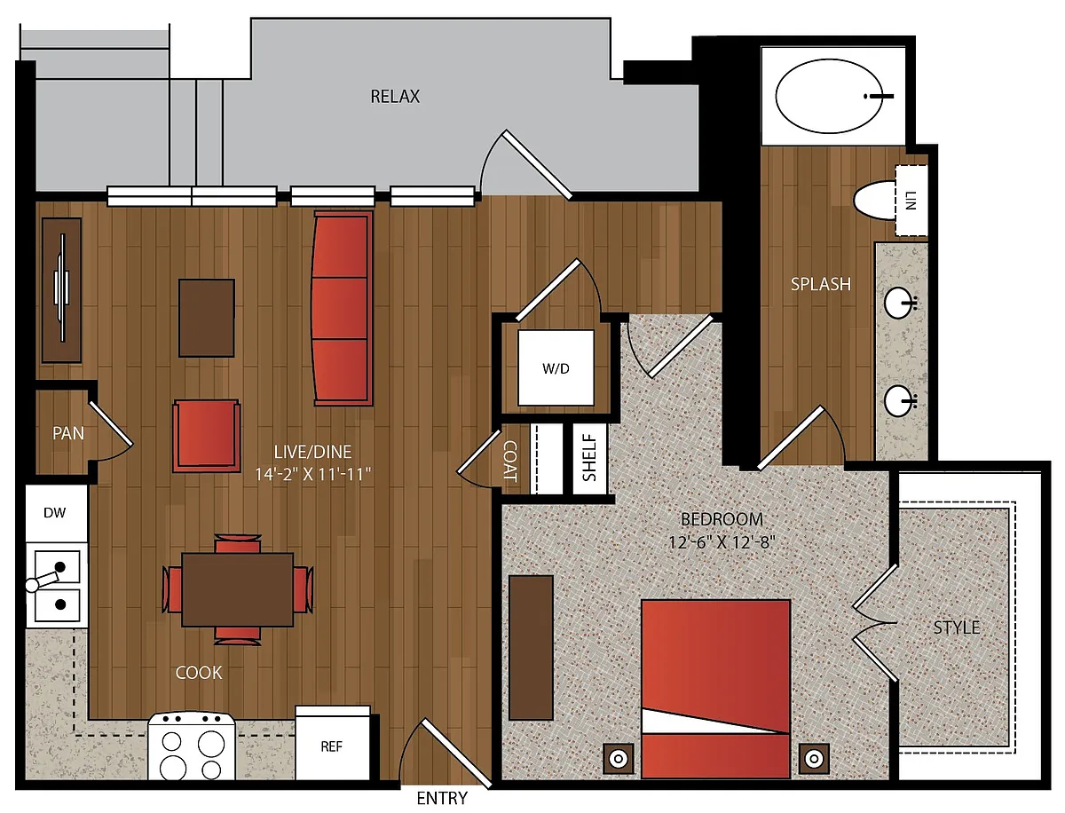 Floor plan A22