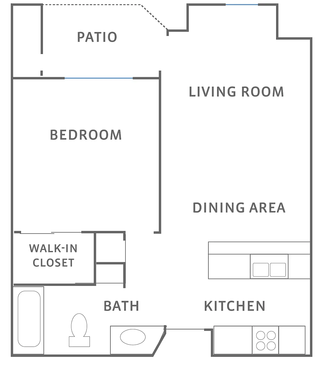 Floor plan The Oak