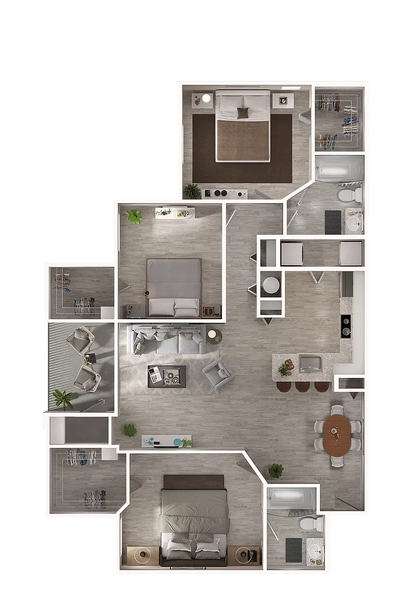 Floor plan C1