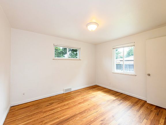 One bedroom on main floor has two windows.