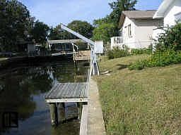 Home located on Canal to Gulf