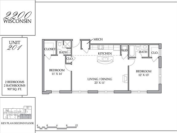 2nd image of 2200 Wisconsin Ave NW #201